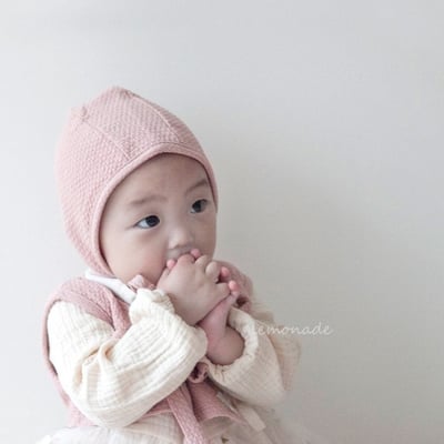 LEMONADE24｜(55cm-85cm) 2色韓服套裝含帽子3