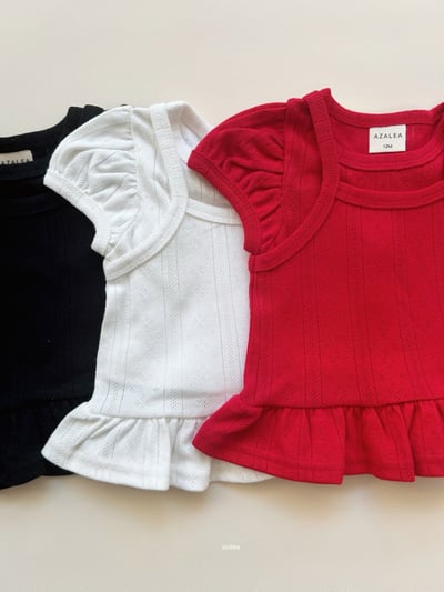 Azalea17｜(70-125cm) 吊帶公主袖上衣2