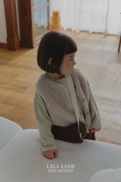 lala land52｜(75cm-120cm) 3色刷毛背心7