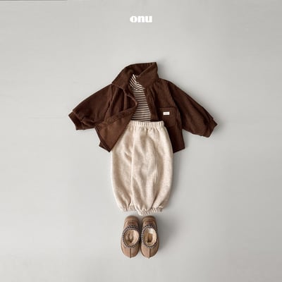 onu 32｜(70cm-115cm) 簡約燈芯絨襯衫夾克9