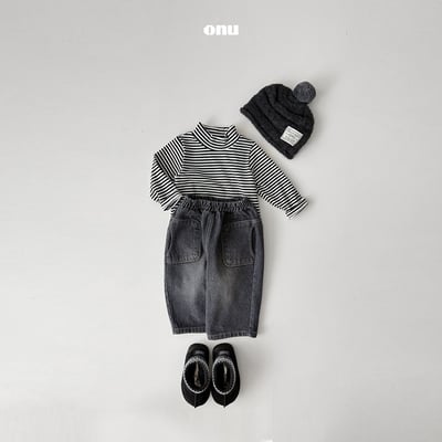 onu 53｜(70cm-115cm) 中領條紋上衣7