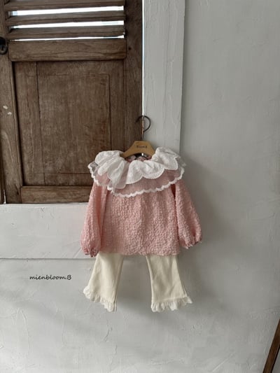 Bloom.b33｜(0m-7y) 蕾絲花邊喇叭褲4