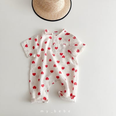 my_bebe16｜(58-72cm) 短袖連身包屁褲6