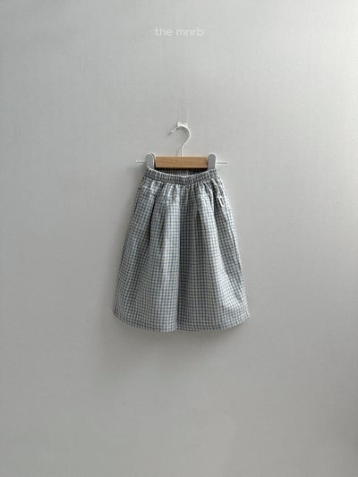 MiniRobe09｜(70-110) 格紋直筒長褲6