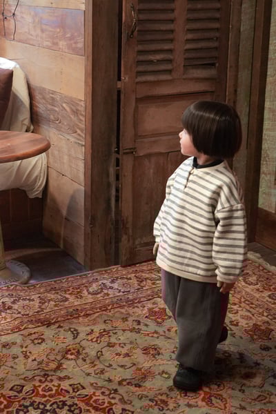 onu 33｜(70cm-115cm) 排釦條紋休閒上衣21