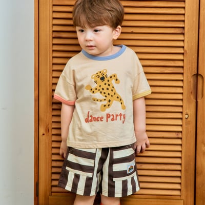 1st blue11｜(~93-118cm) 條紋口袋短褲4