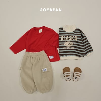 Soybean67｜(75cm-118cm) 素面上衣12