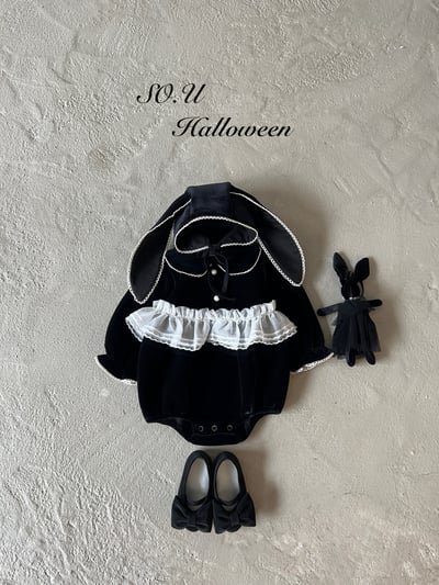 SO.U23｜(12m-18m)  絨毛翻領包屁衣8