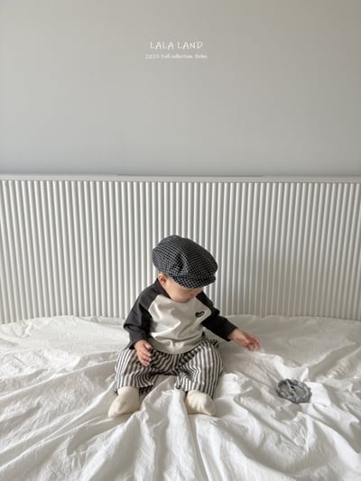 lala land16｜(60cm-83cm) 線條愛心標長褲15