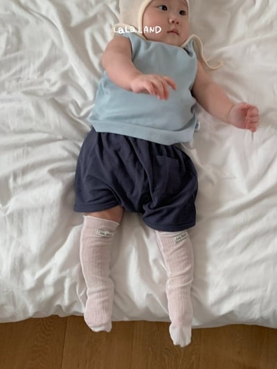 lala land04｜(3m-18m) 2色口袋小短褲4