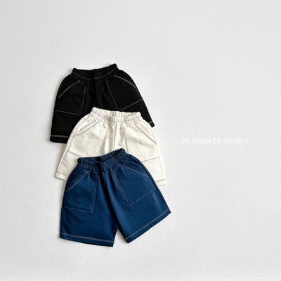 vivid100｜(78cm-125cm) 3款毛巾布縫線邊短裙2