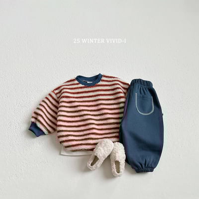 vivid07｜(78cm-125cm) 口袋素面縮口褲5