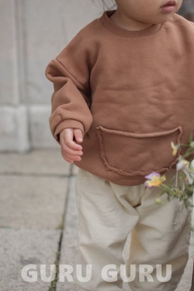 GURU GURU13｜(6m-24m) 3色口袋休閒上衣6