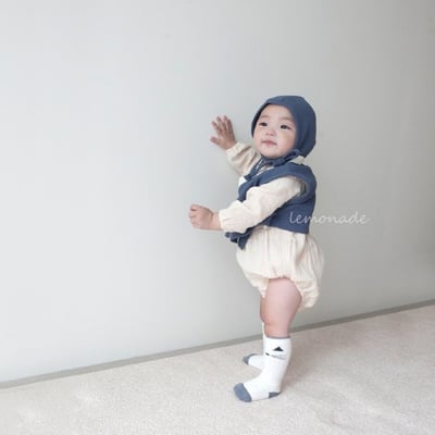 LEMONADE24｜(55cm-85cm) 2色韓服套裝含帽子11