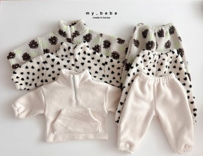 my_bebe13｜(-12m-7y) 保暖刷毛套裝1