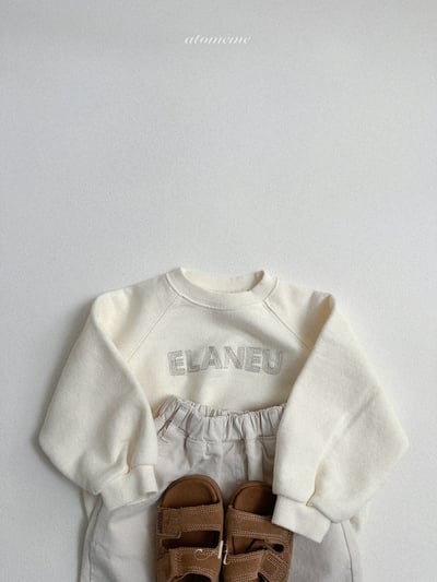 Atomeme31｜(70-110) 簡約英字休閒上衣7