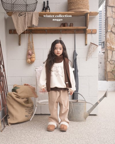 anggo21｜(75cm-120cm) 雙口袋簡約棉褲8