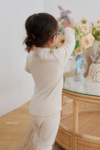 bebe nine26 (65cm-115cm) 3色磨毛立領上衣8