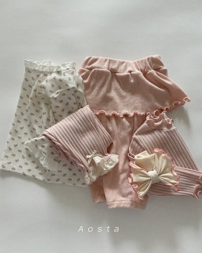 AOSTA19｜(6m-5y) 滾邊蝴蝶結髮帶18