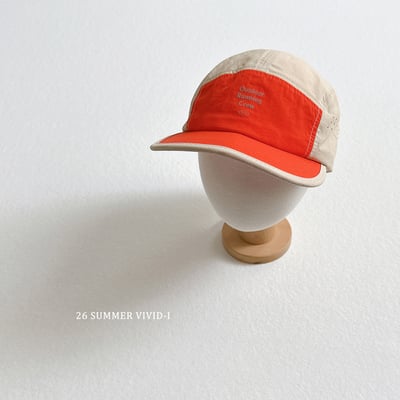 vivid14｜(48-54cm) 2款戶外雙色拼接鴨舌帽3