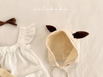 Valubebe 49｜(65-90cm) 褶邊翅膀吊帶服6