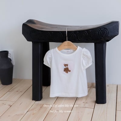 M-KIDS15｜(65-115cm) 愛心熊印花上衣14