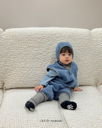 Cieldemaman17｜(6M~24M)  2色素色條紋打底褲3