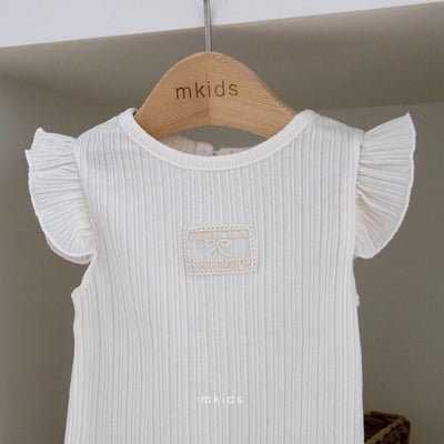 M-KIDS06｜(65-115cm) 素面/碎花飛袖套裝18