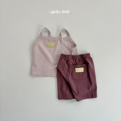 lala land22｜(3m-18m) 2色素面清涼背心25