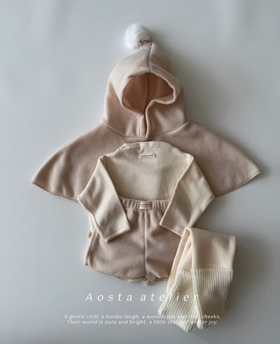 AOSTA71｜(6m-5y) 毛呢小短褲20