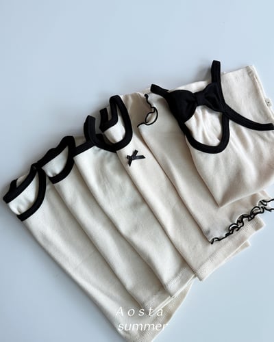 AOSTA49｜(6m-5y) 4款羅紋細肩小可愛21