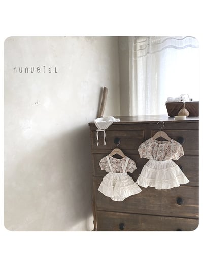 NUNU BIEL17｜(65-115cm) 木耳邊蛋糕裙9