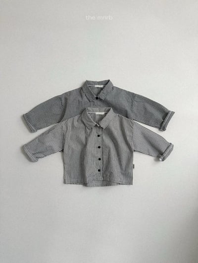 MiniRobe10｜(70-110) 格紋/細條紋襯衫5