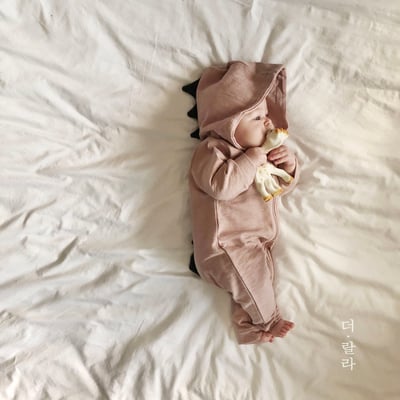 thelala01｜(0-18m) 小恐龍連身衣3