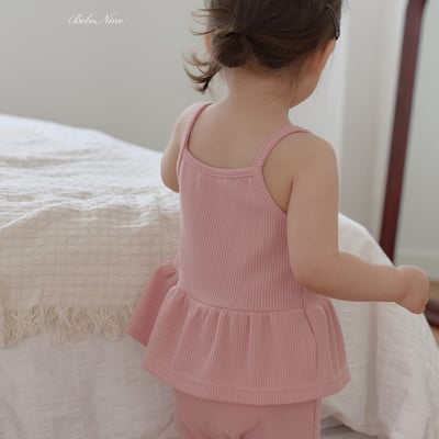 bebe nine28  (65cm-115cm) 3色細肩蛋糕裙套裝13