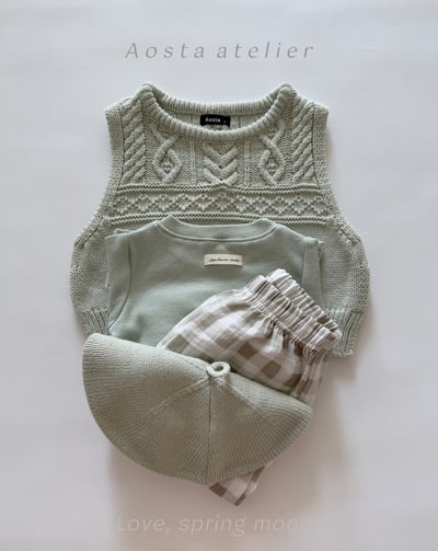 AOSTA06｜(6m-5y) 針織背心22
