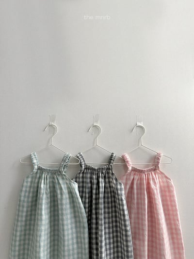 MiniRobe21｜(70-110) 無袖吊帶連身褲4