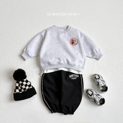 vivid95｜(78cm-125cm) 小狗刺繡休閒套裝(12