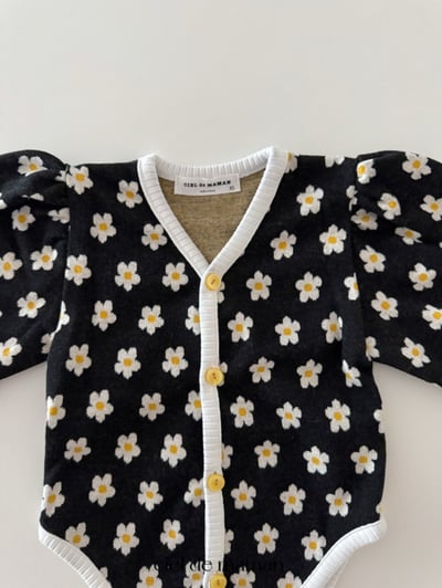 Cieldemaman｜(3-15m) 春天花朵包屁衣8