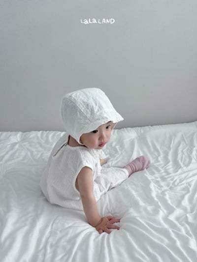 lala land31｜(3m-18m) 2色壓紋長褲3