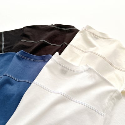 vivid64｜(78cm-125cm) 4款樸素切口縫線上衣3