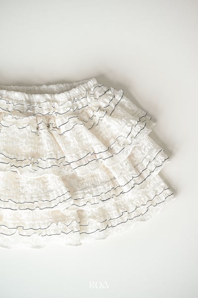ROA28｜(6m-18m) 2色蕾絲層次蛋糕短褲4