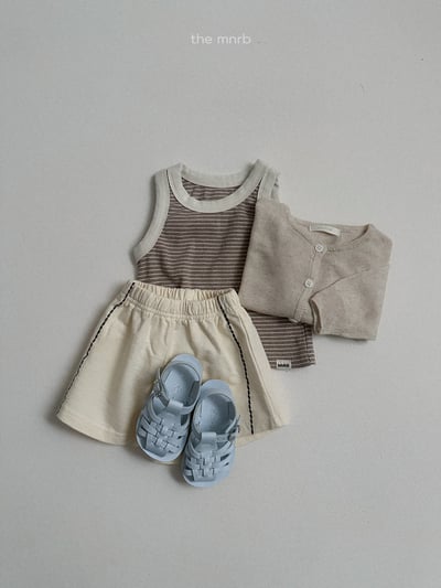 MiniRobe26｜(70-110) 撞色條紋背心3