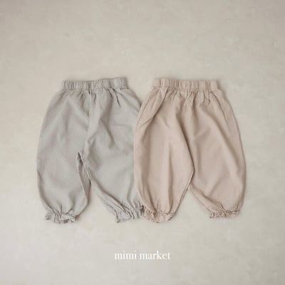 mimi market07 (75-90cm)  素色束腳褲1