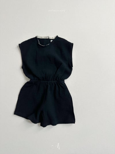 Atomeme23｜(70-110) 抓皺縮腰連身褲3