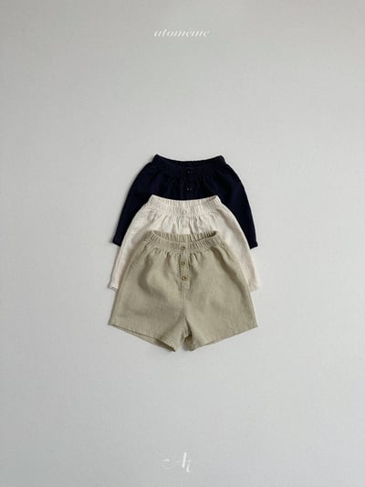 Atomeme20｜(70-110) 排釦抓皺短褲7
