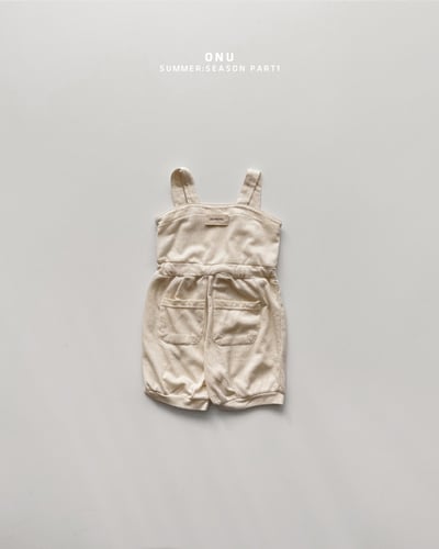 onu36｜(70cm-115cm) 七分吊帶連身褲8