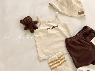 Valubebe 22｜(65-90cm) 簡約毛圈短褲7