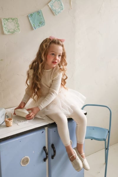 FLO09｜(free) 2色浪漫抽繩薄紗裙21