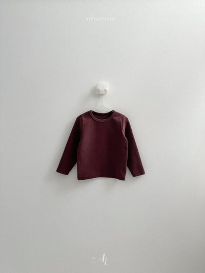 AT13｜(70-110) 素色後領刺繡長袖上衣6